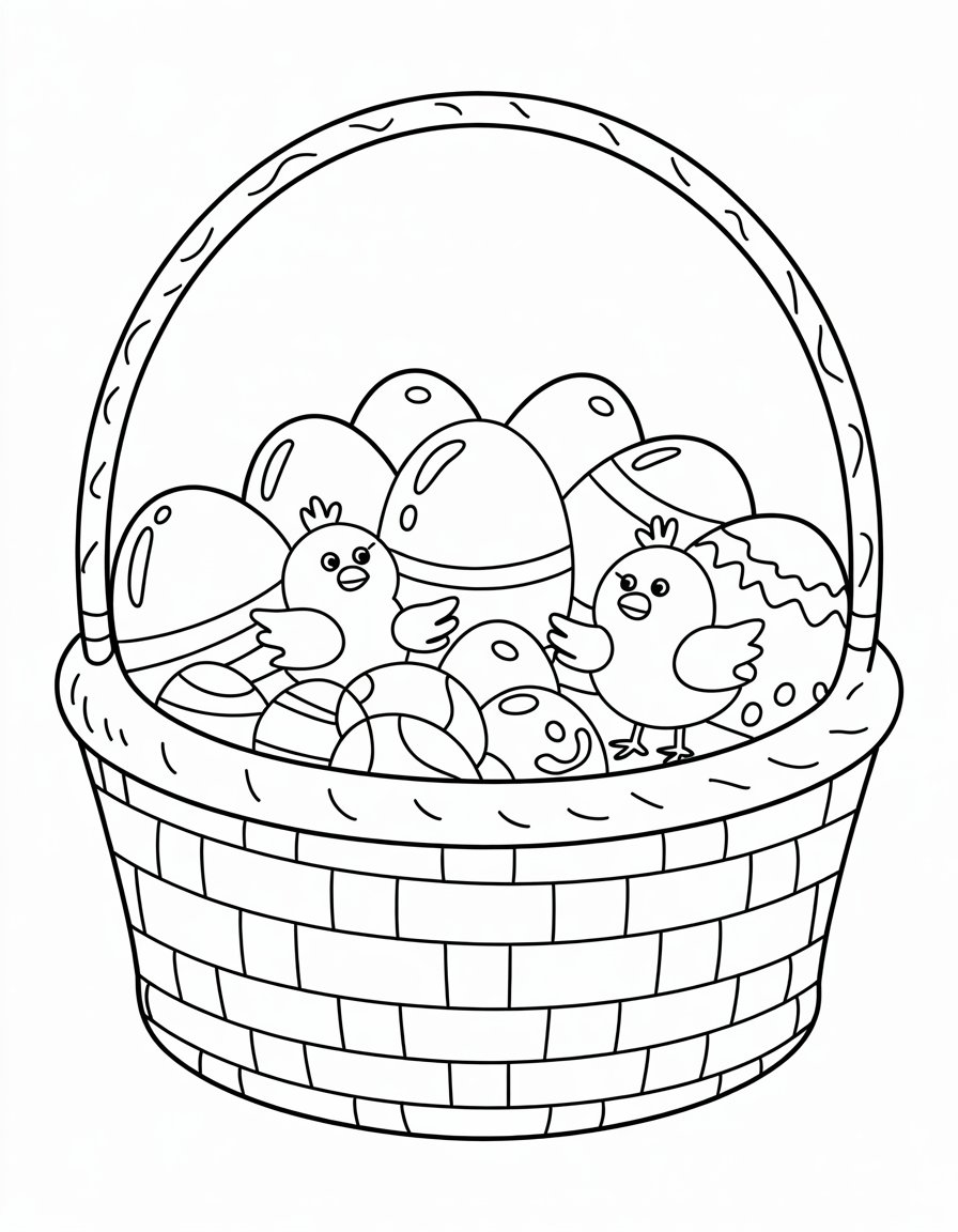 Easter Basket Cake